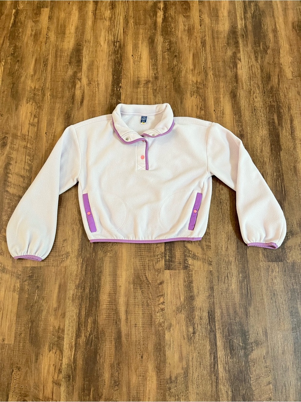 Old Navy Light Purple Pullover with Dark Purple Trim